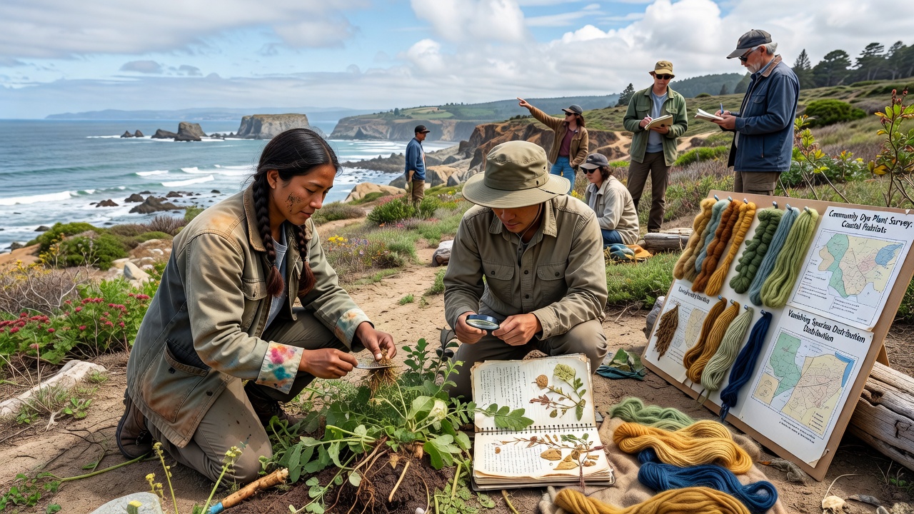 Coastal Communities Document Vanishing Dye Plants Through Artist-Ethnobotanist Partnerships