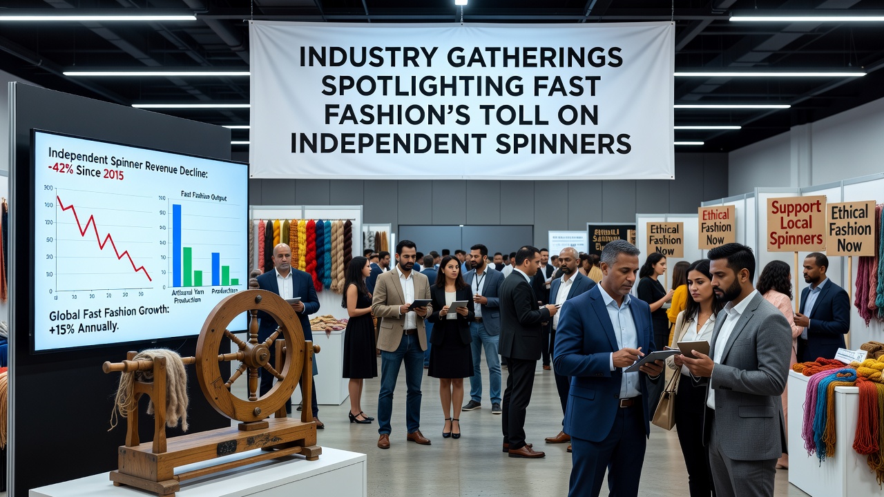 Global Forums Examine Fast Fashion Pressures on Artisan Spinners